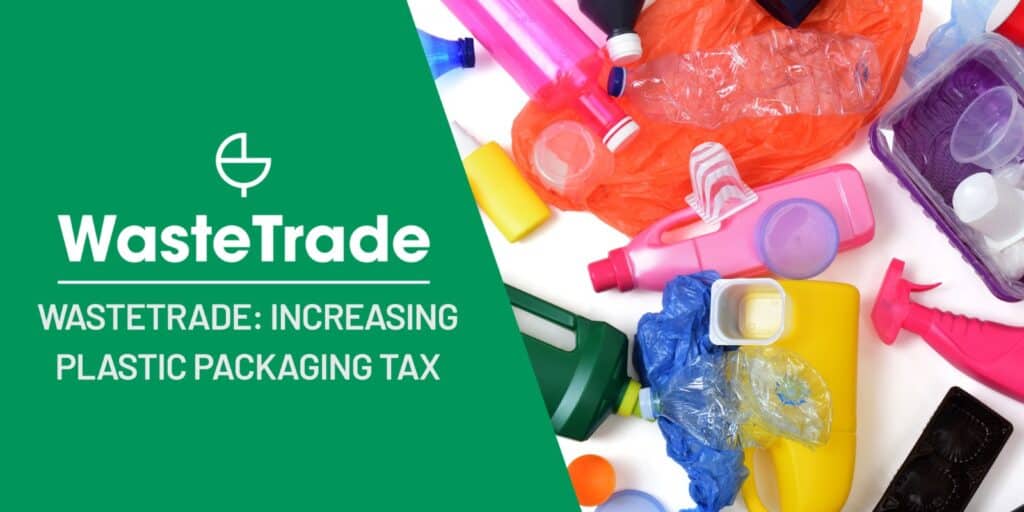 Augmentation de la taxe sur les emballages plastiques