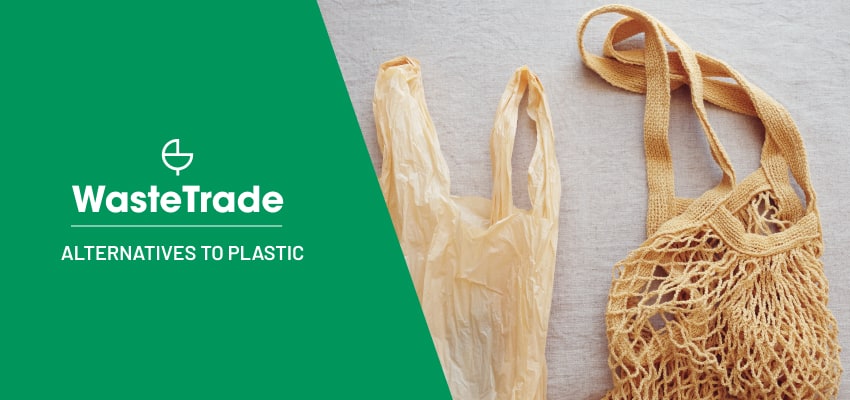 Alternatives to plastic, plastic bag to material bag