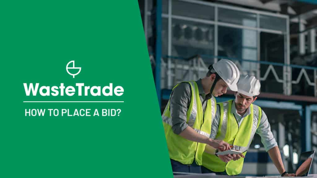 How To Place Bid-WasteTrade